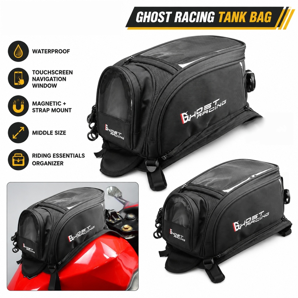 Motorcycle Gear Companies - Универсальная сумка-чехол для мотоциклетного топливного бака,